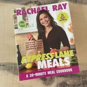 LAST CHANCE Rachael Ray Express Lane Meals Cookbook Adult Non-Fiction
